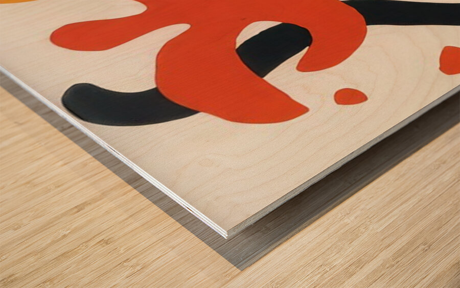 Alexander Calder 30 Wood print