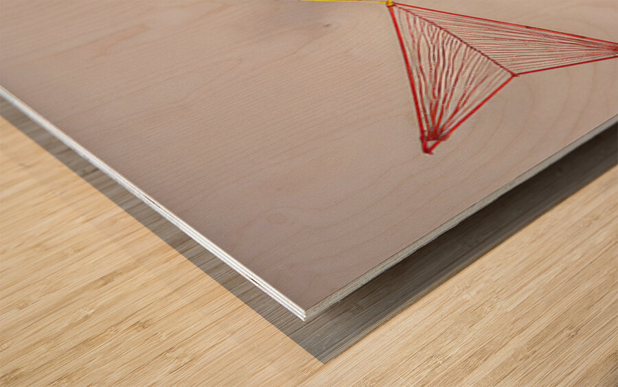 Alexander Calder 3 Wood print