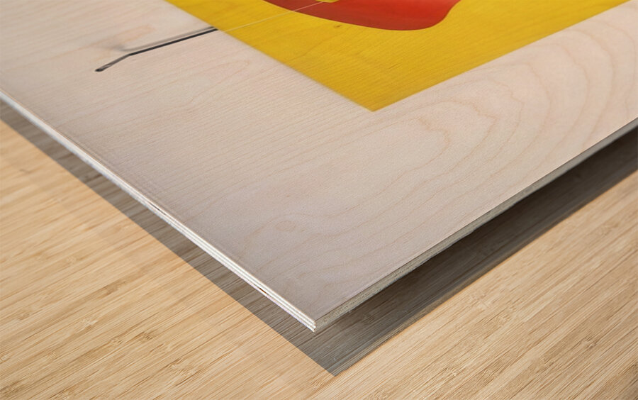 Alexander Calder 10 Wood print