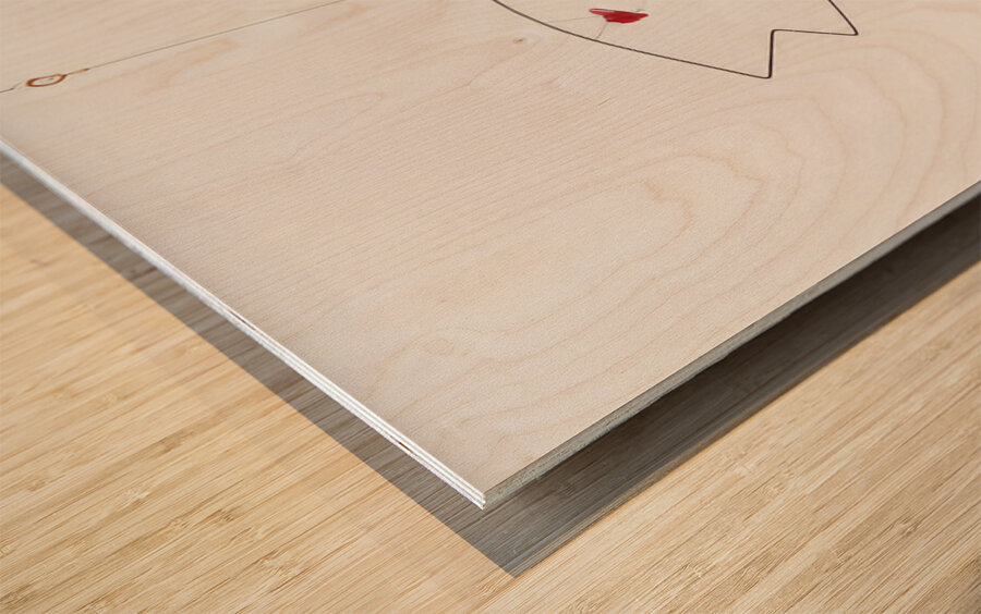 Alexander Calder 11 Wood print