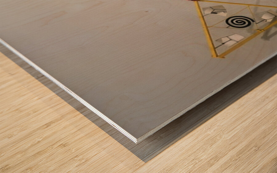 Alexander Calder 12 Wood print