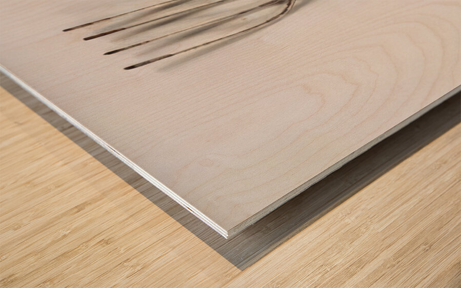 Alexander Calder 24 Wood print