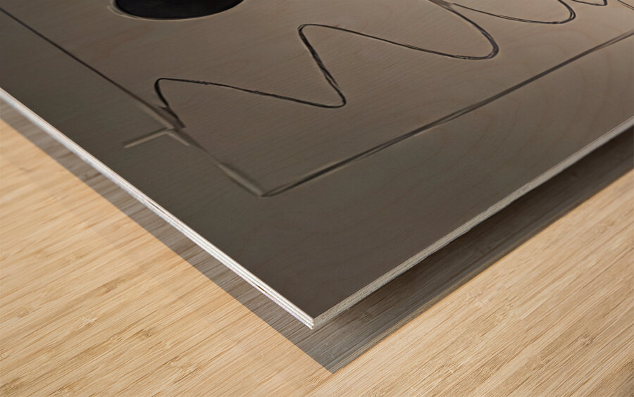 Alexander Calder 26 Wood print