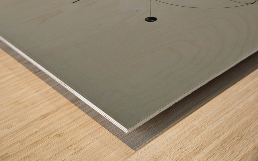 Alexander Calder 38 Wood print