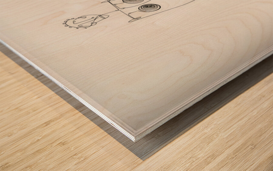 Alexander Calder 41 Wood print