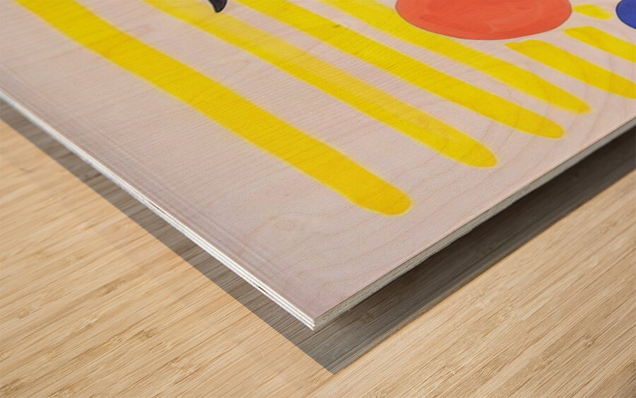 Alexander Calder 44 Wood print