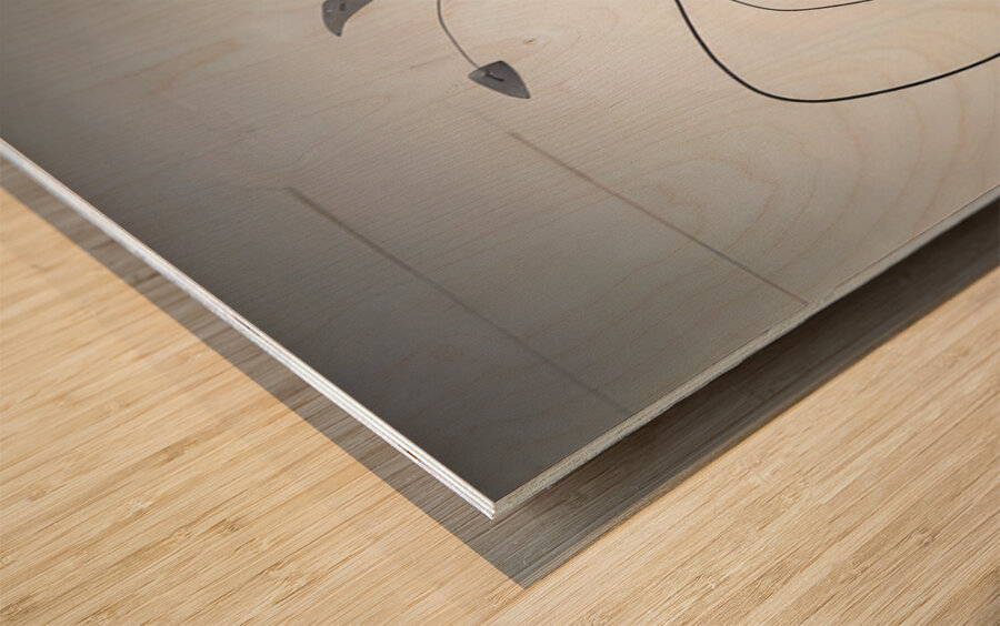 Alexander Calder 50 Wood print