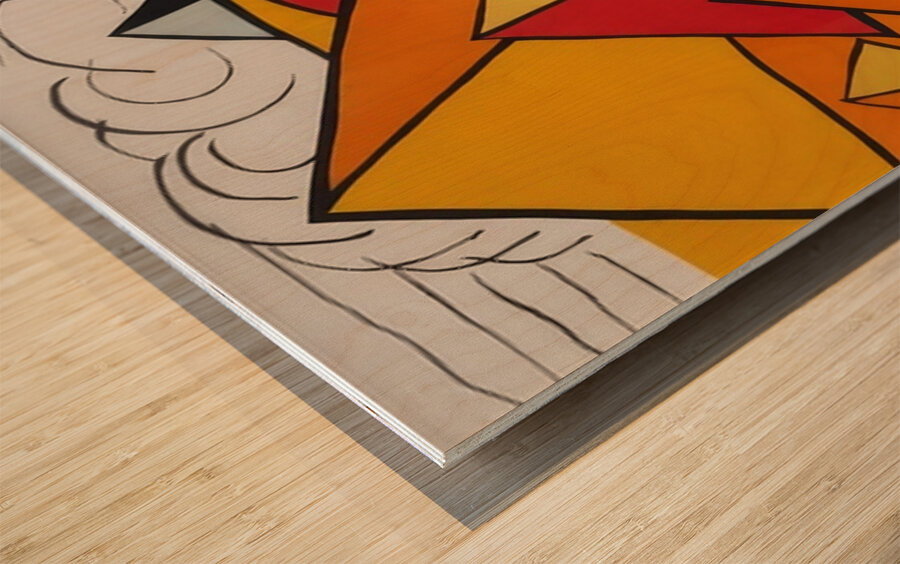 Alexander Calder 1 Wood print