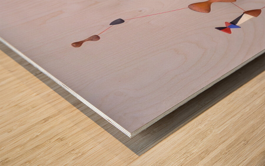 Alexander Calder 2 Wood print