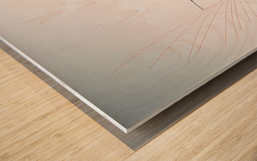 Alexander Calder 3 Wood print