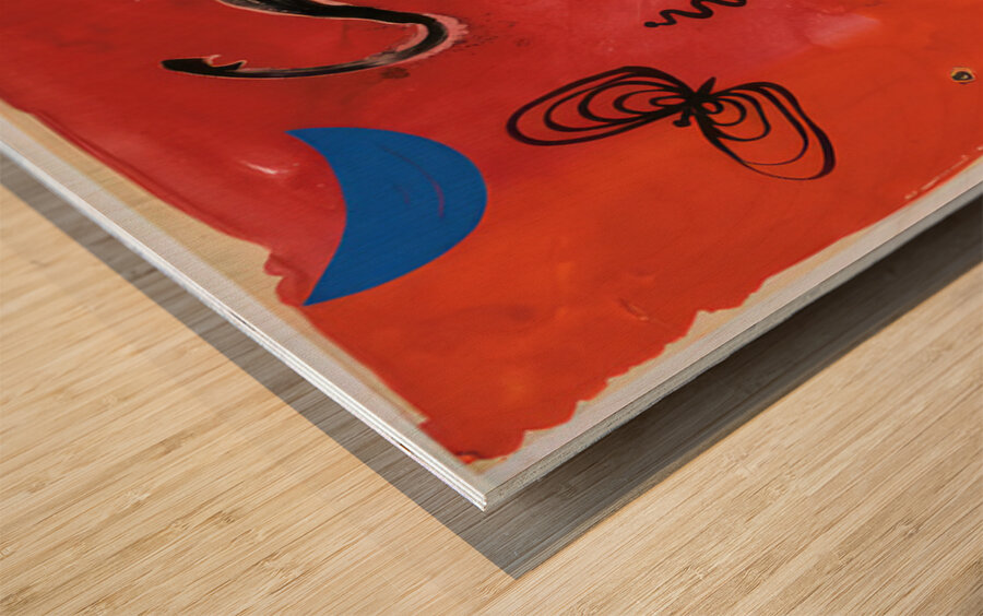 Alexander Calder 10 Wood print