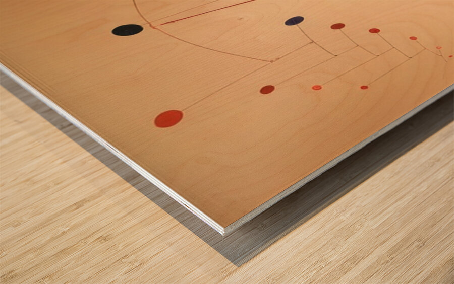 Alexander Calder 11 Wood print