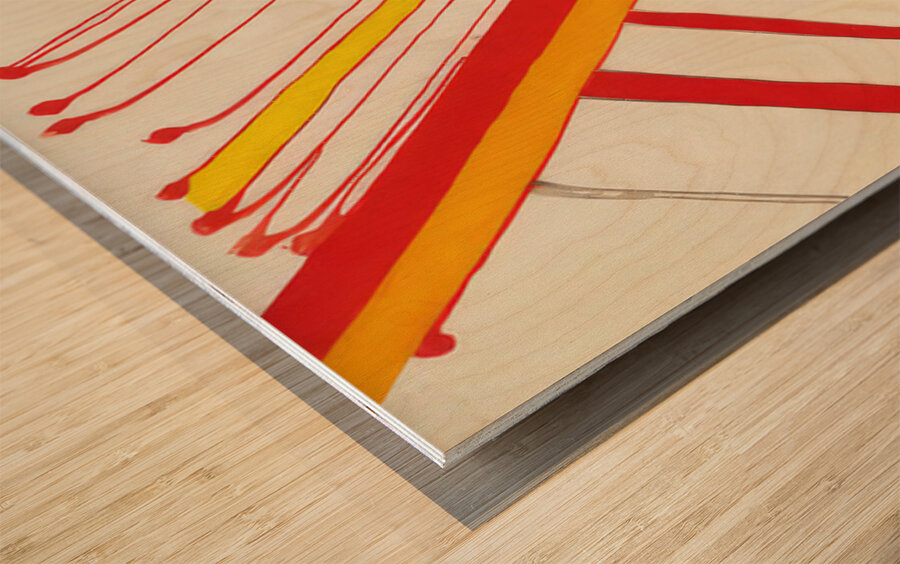 Alexander Calder 14 Wood print