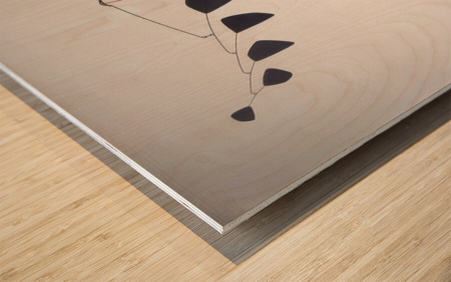 Alexander Calder 18 Wood print