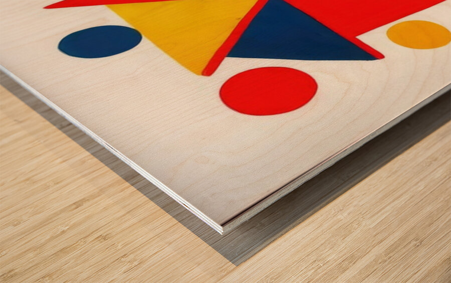 Alexander Calder 20 Wood print