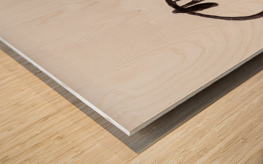 Alexander Calder 24 Wood print