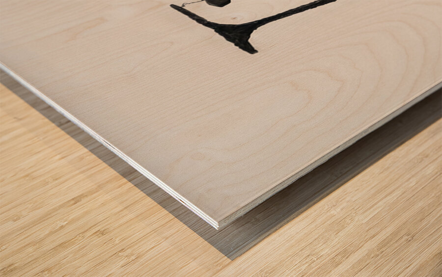 Alexander Calder 25 Wood print