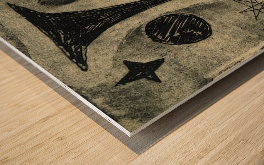 Alexander Calder 28 Wood print