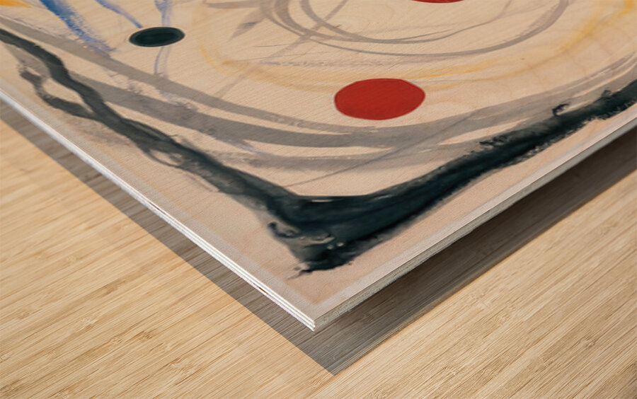 Alexander Calder 30 Wood print