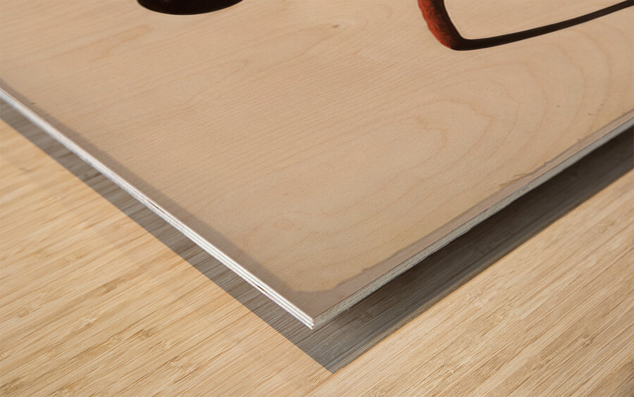 Alexander Calder 36 Wood print