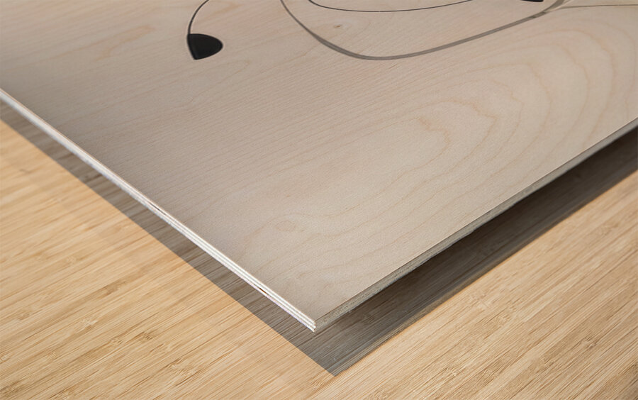 Alexander Calder 42 Wood print