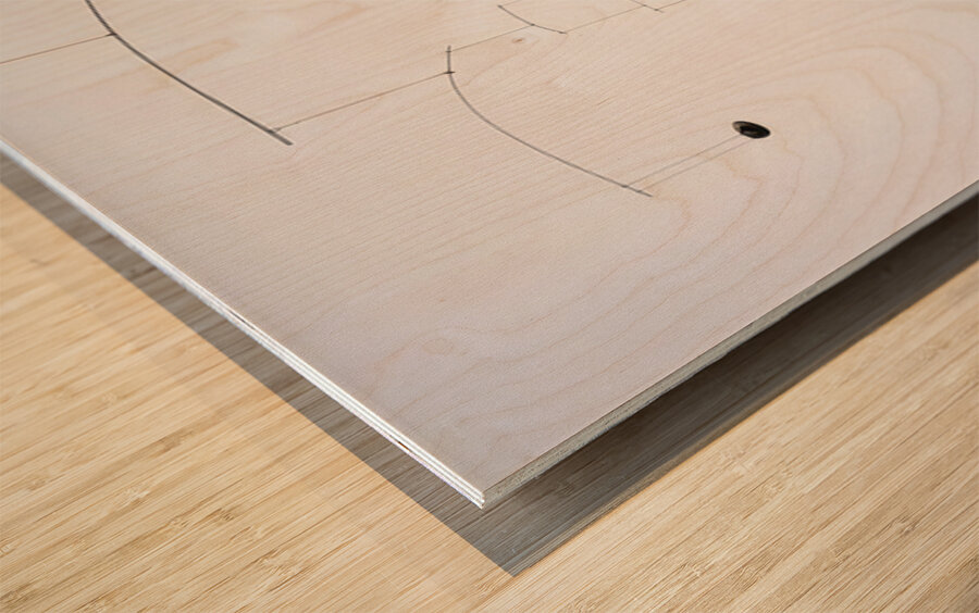 Alexander Calder 49 Wood print