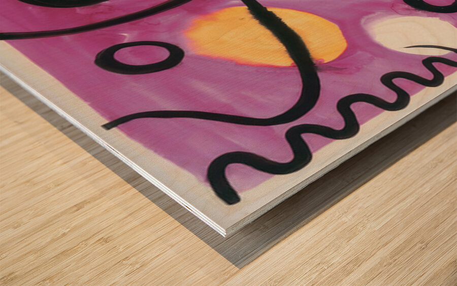 Alexander Calder 56 Wood print