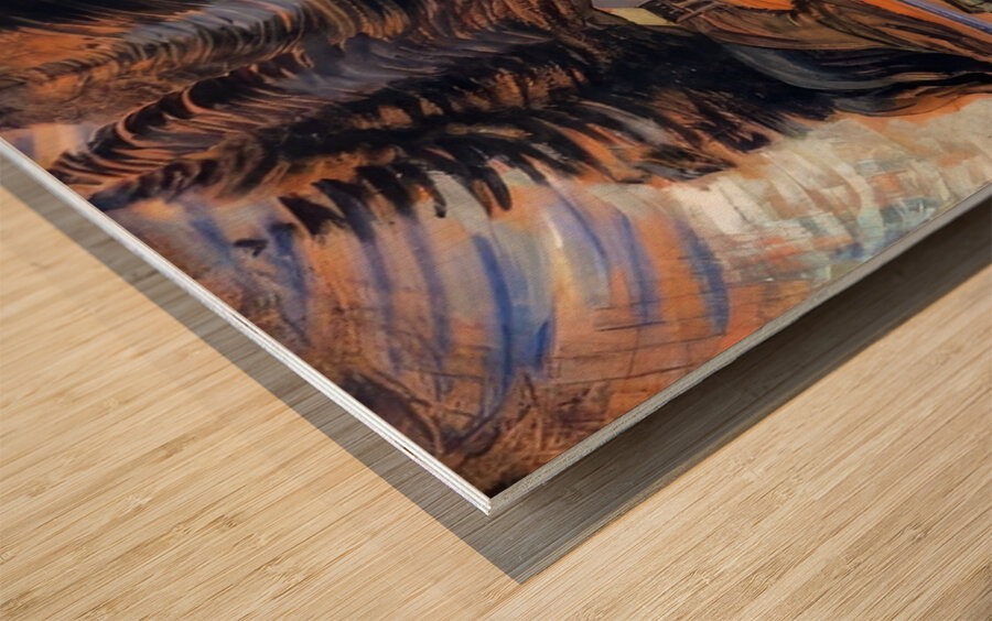 Emily Carr 13 Wood print