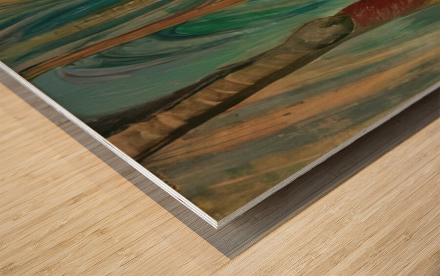 Emily Carr 28 Wood print