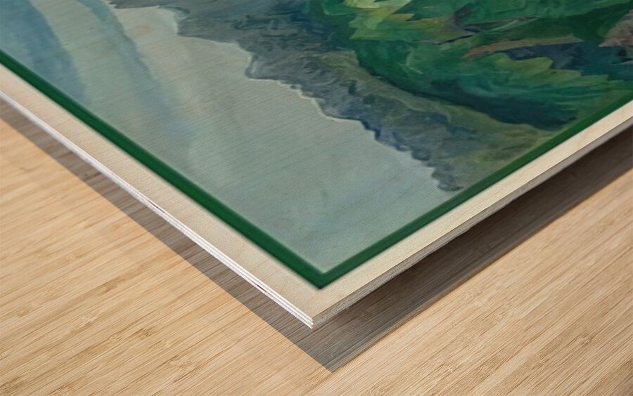 Emily Carr 36 Wood print