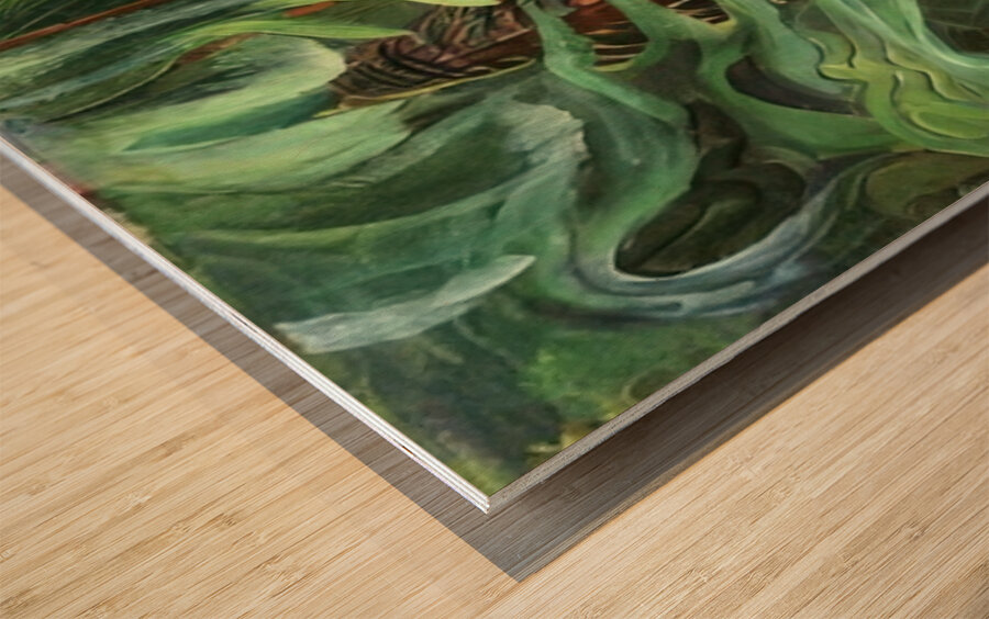 Emily Carr 60 Wood print