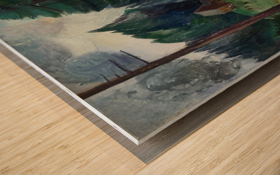 Emily Carr 7 Wood print