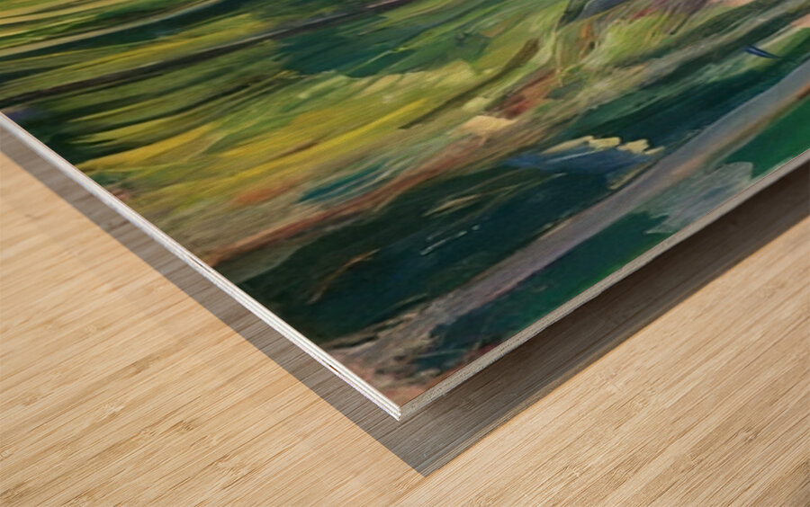 Emily Carr 27 Wood print