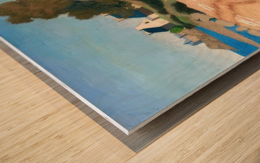 Félix Thiollier 14 Wood print