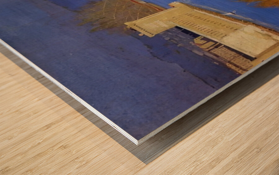 Félix Thiollier 21 Wood print