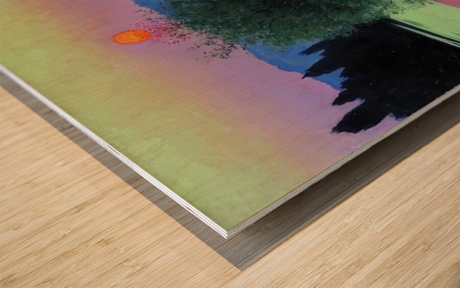 Félix Thiollier 30 Wood print