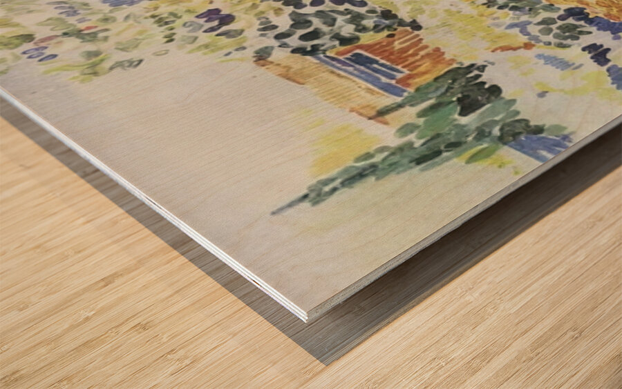 Henri Edmond Cross 7 Wood print