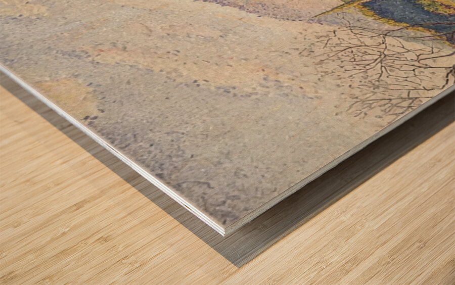 Henri Edmond Cross 9 Wood print