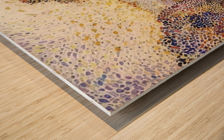 Henri Edmond Cross 10 Wood print