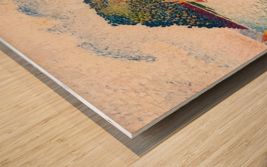 Henri Edmond Cross 14 Wood print