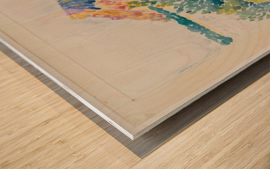 Henri Edmond Cross 22 Wood print