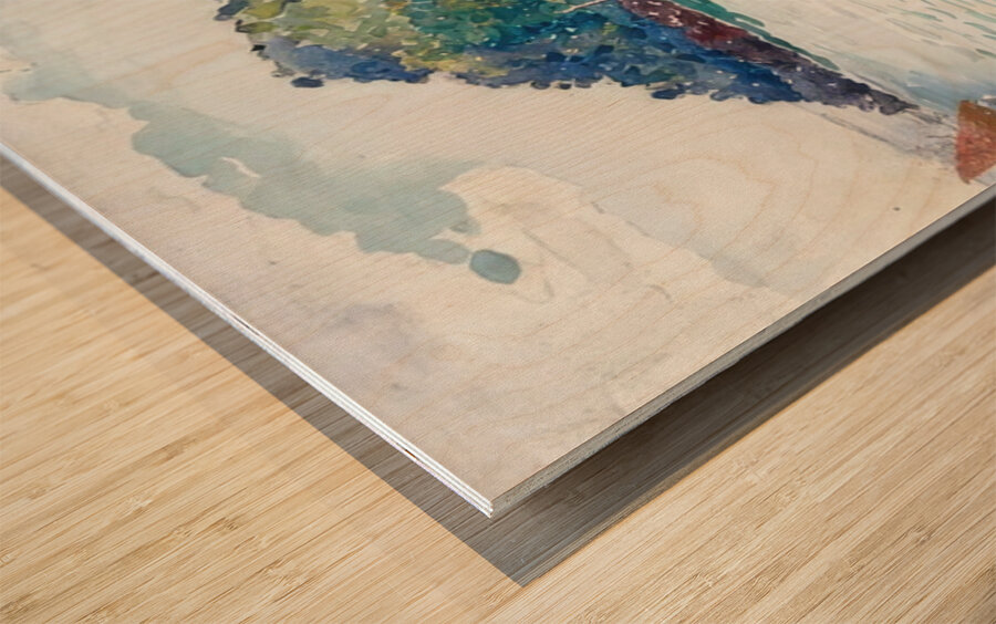 Henri Edmond Cross 25 Wood print