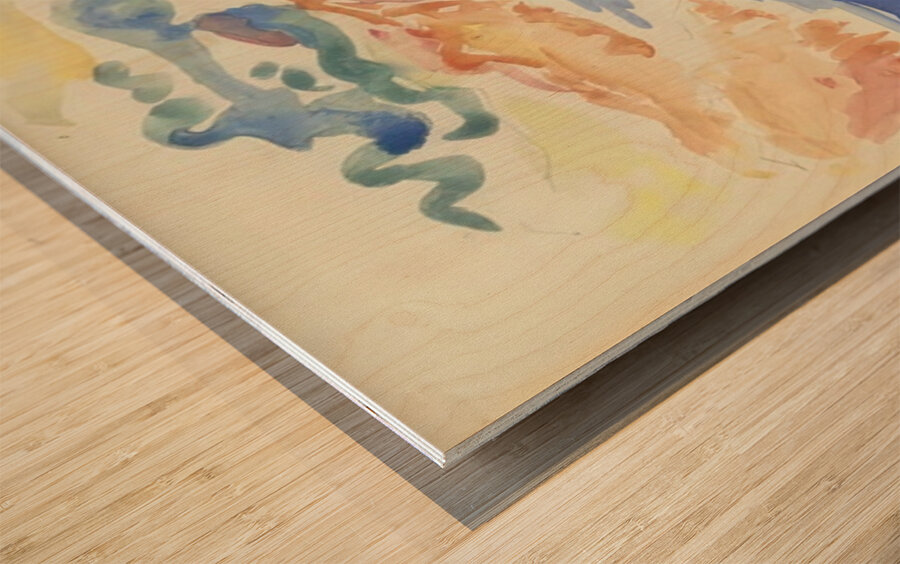 Henri Edmond Cross 41 Wood print