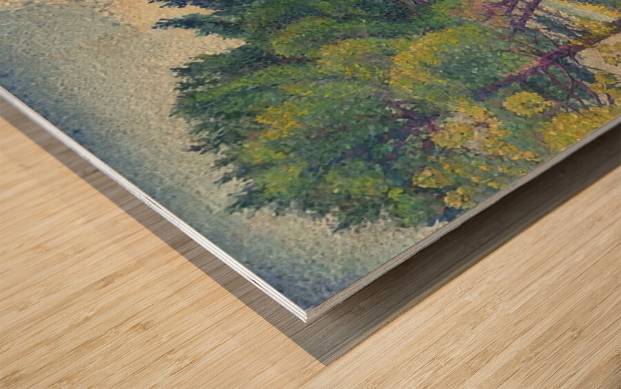 Henri Edmond Cross 49 Wood print