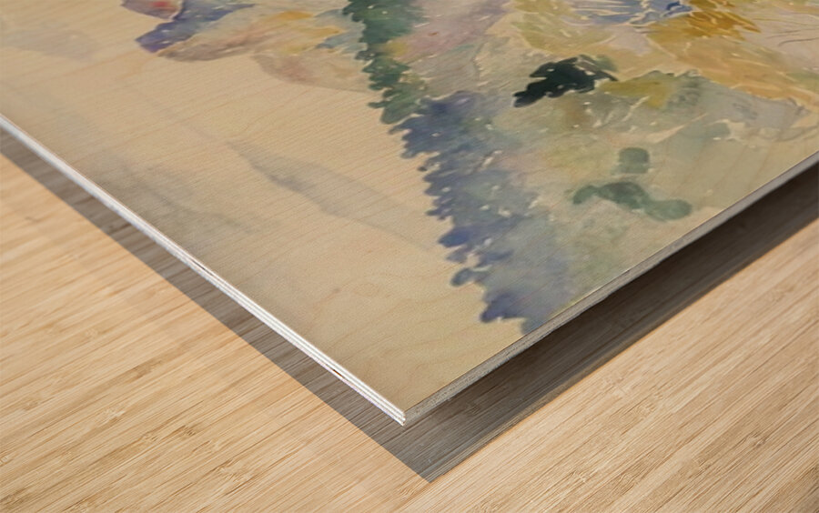 Henri Edmond Cross 2 Wood print