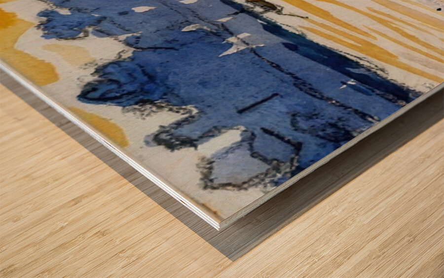 Henri Edmond Cross 7 Wood print