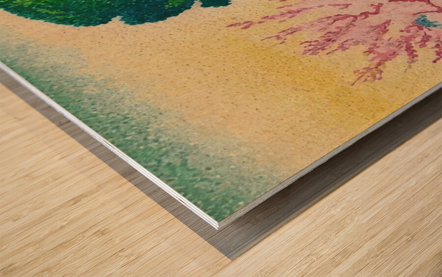 Henri Edmond Cross 17 Wood print