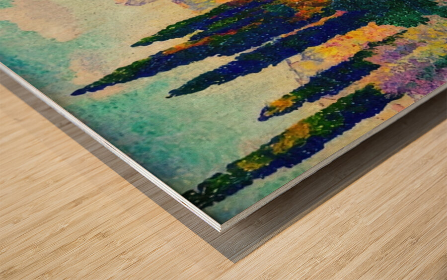 Henri Edmond Cross 24 Wood print