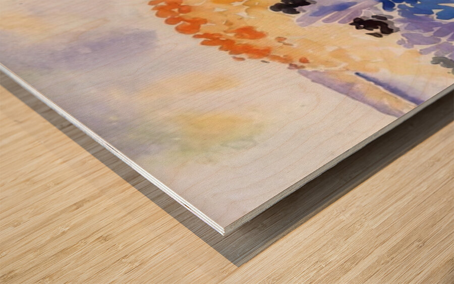 Henri Edmond Cross 26 Wood print