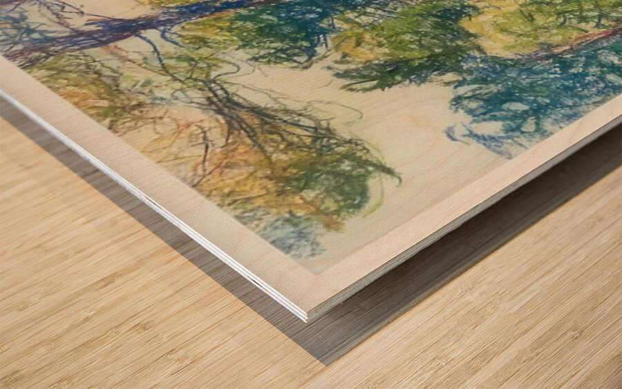 Henri Edmond Cross 36 Wood print